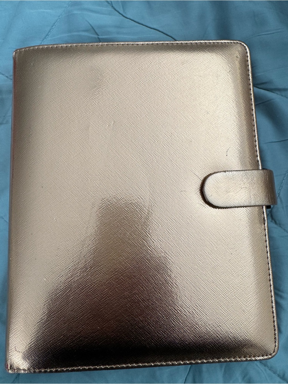 filoFAX Rose Gold Personal Planner Binder with Weekly & Budget Inserts - Picture 5 of 7